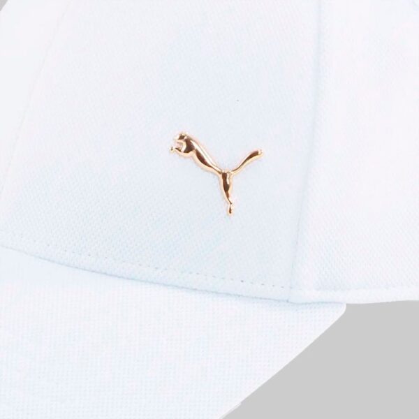 Gorra Puma Gold Metal Blanca - Image 5